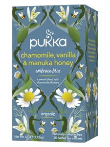 Pukka Te, Chamomile, Vanilla & Manuka, 20 stk. produktbilde