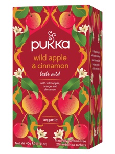 Pukka Wild Apple & Cinnamon te 20 stk produktbilde