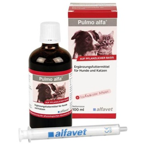 PULMO ALFA Ergänzungsfutterm.flüss.f.Hunde/Katzen Produktbild