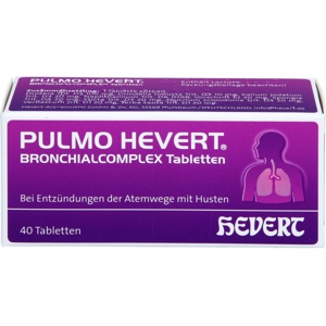PULMO HEVERT Bronchialcomplex Tabletten Produktbild