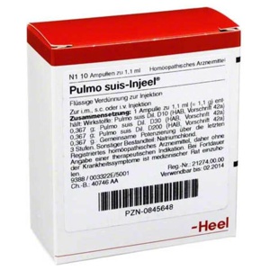 PULMO SUIS Injeel Ampullen Produktbild