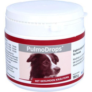 PULMODROPS Ergänzungsfutterm.Kaudrops f.Hunde Produktbild