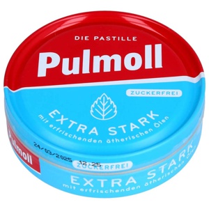 PULMOLL Extra stark zuckerfrei Bonbons Produktbild
