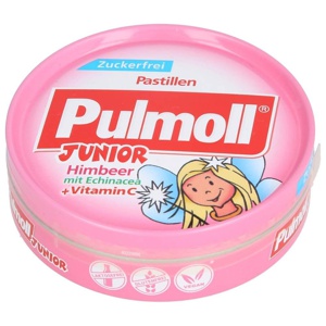PULMOLL Junior Himbeere m.Echinacea+Vit.C zf Bon. Produktbild
