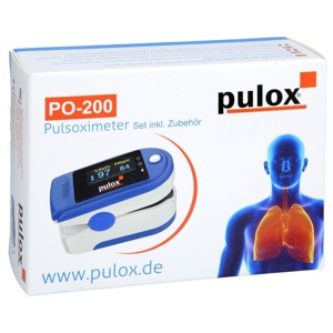 Pulox PO-200 Pulsoximeter blau, 1 St n.v. Produktbild