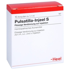 PULSATILLA INJEEL S Ampullen Produktbild