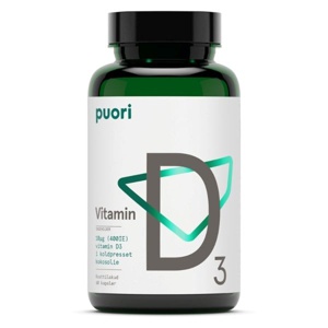 Puori D3 D-vitamin 60 stk. produktbillede