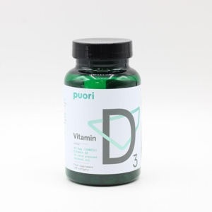 PUORI D3 Vitamin D3 2500 I.E. Weichkapseln Produktbild