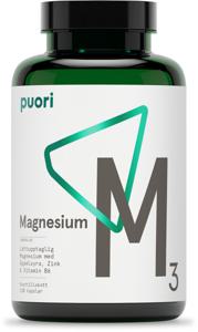 Puori M3 Magnesium & Zink 120 kapslar produkt bild