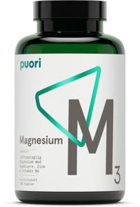 Puori M3 Magnesium & Zink 180 kapslar produkt bild
