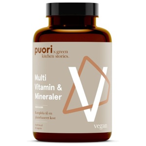 Puori Multi Vitamin & Mineraler - 60 kaps. produktbillede