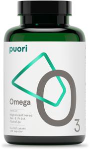 Puori O3 Omega-3 120 kapslar produkt bild