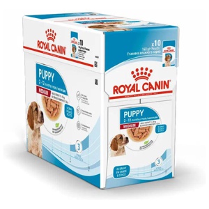 Puppy Medium menu 10 x 140 g produktbillede