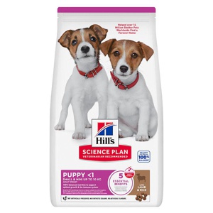 Puppy Small & Mini lam & ris 3 kg produktbillede