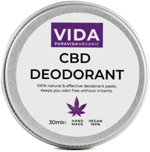 Pura Vida CBD Deodorant Cream Jar 30 ml produkt bild