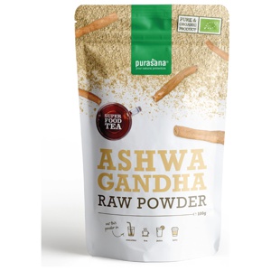 Purasana Ashwagandha Raw Powder, 100 g produktbilde