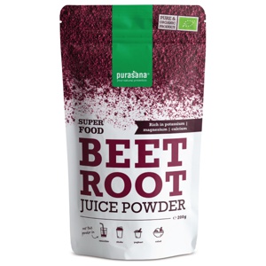 Purasana Beet Root Juice Powder, 200 g produktbilde