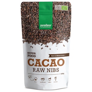 Purasana Cacao Nibs 200g produktbilde