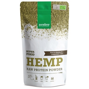 Purasana Hemp Protein Powder, 200 g produktbilde