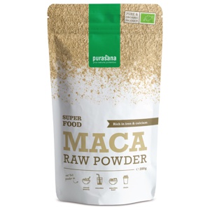 Purasana Maca Raw Powder, 200 g produktbilde