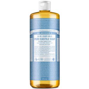 Dr. Bronner's Pure Castile Liquid Soap Baby-Mild Unscented For Body, Hands & More 945 ml produkt bild