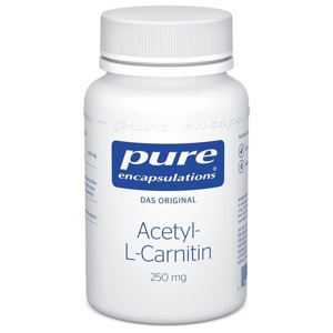 PURE ENCAPSULATIONS Acetyl L Carnitin 250mg Kaps. Produktbild