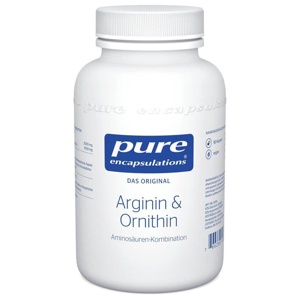 PURE ENCAPSULATIONS Arginin+Ornithin Kapseln Produktbild