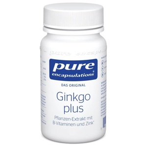 PURE ENCAPSULATIONS Ginkgo plus Kapseln Produktbild