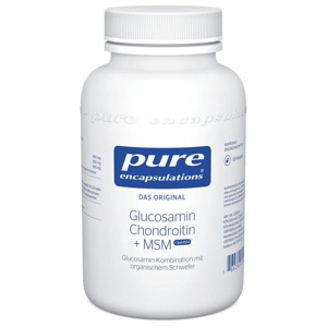 PURE ENCAPSULATIONS Glucosamin+Chondr.+MSM Kapseln Produktbild