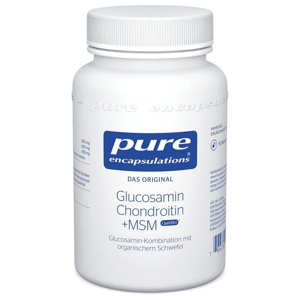 PURE ENCAPSULATIONS Glucosamin+Chondr.+MSM Kapseln Produktbild