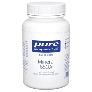 PURE ENCAPSULATIONS Mineral 650A Kapseln Produktbild