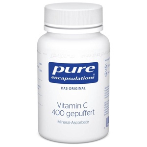 PURE ENCAPSULATIONS Vitamin C 400 gepuffert Kaps. Produktbild