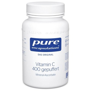 PURE ENCAPSULATIONS Vitamin C 400 gepuffert Kaps. Produktbild