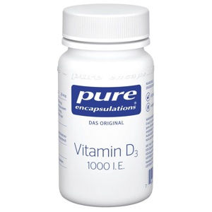 PURE ENCAPSULATIONS Vitamin D3 1000 I.E. Kapseln Produktbild