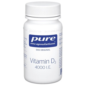 PURE ENCAPSULATIONS Vitamin D3 4000 I.E. Kapseln Produktbild