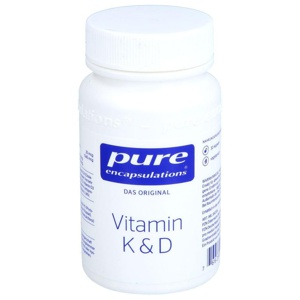 PURE ENCAPSULATIONS Vitamin K & D Kapseln Produktbild