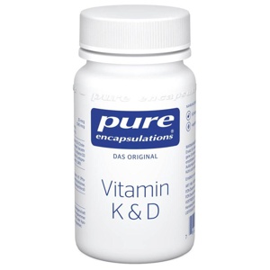PURE ENCAPSULATIONS Vitamin K & D Kapseln Produktbild