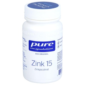 PURE ENCAPSULATIONS Zink 15 Zinkpicolinat Kapseln Produktbild