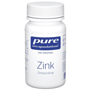 PURE ENCAPSULATIONS Zink Zinkpicolinat Kapseln Produktbild