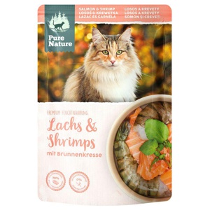 Pure Nature Cat Lachs & Schrimps Produktbild