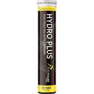 Pure Power - Hydro Plus Elektrolytter Citrus 20 Tabs produktbillede