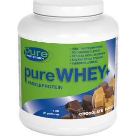 Pure Sport Nutrition pure WHEY+ Chocolate Fudge 1000 g produkt bild