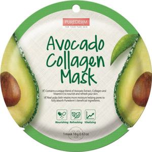 Purederm Avocado Collagen Mask-C produkt bild