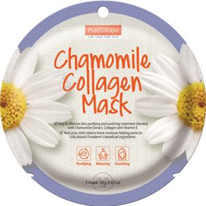 Purederm Chamomile Collagen Mask 1 st produkt bild