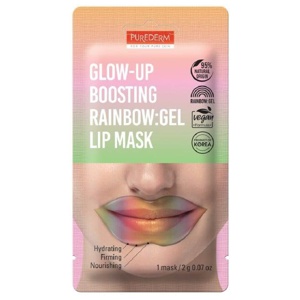 Purederm Glow Up Boosting Rainbow Gel Lip Mask produkt bild