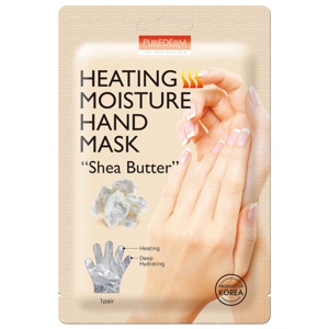 Purederm Heating Moisture Hand Mask Shea Butter 1 par produkt bild