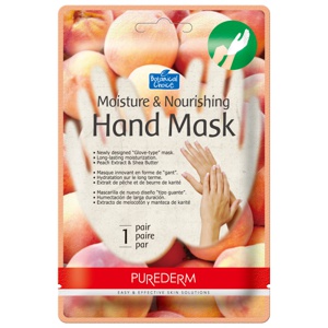 Purederm Moisture & Nourishing Hand Mask Peach 30 ml produkt bild