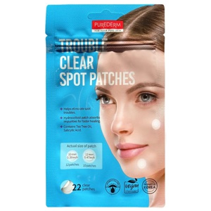 Purederm Trouble Clear Spot Patches 22pcs 2 g produktbilde