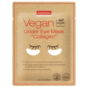 Purederm Vegan Collagen Eye Mask, 30 st produkt bild