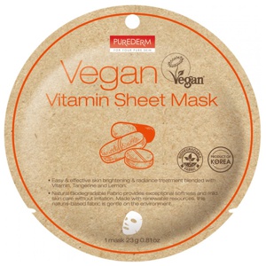 Purederm Vegan Vitamin Sheet Mask 23 g produkt bild